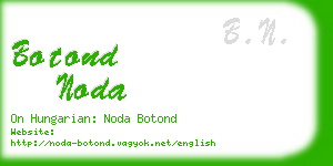 botond noda business card